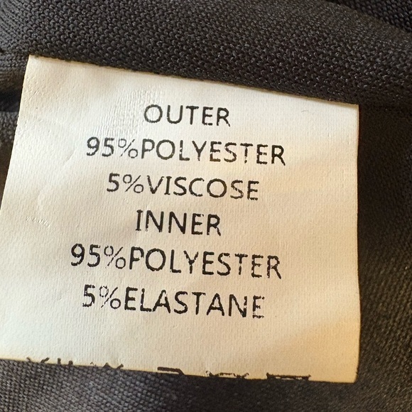 Angel Eye London Black White Sleeveless A-line knee length Dress women's size S - Picture 7 of 11